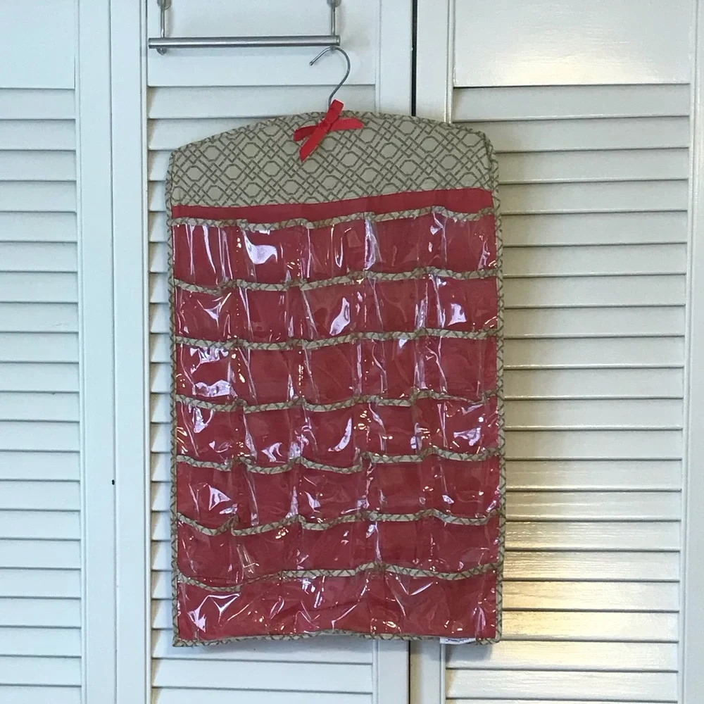 Hanging Pink Storage Organizer